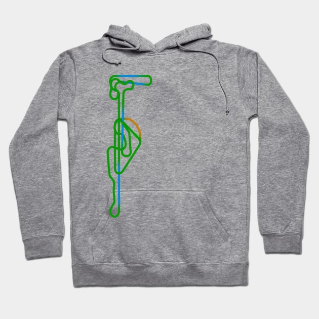 Splash Track Hoodie by NoirPineapple